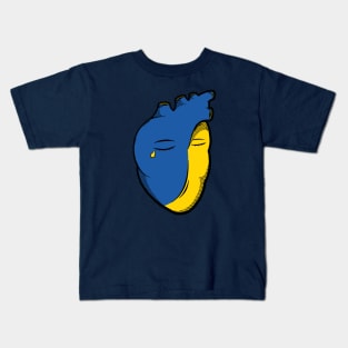 Ukraine's Broken Heart Kids T-Shirt